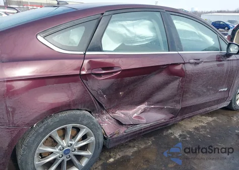 2017 Ford Fusion Hybrid Se from USA, damaged, VIN 3FA6P0LU6HR148854